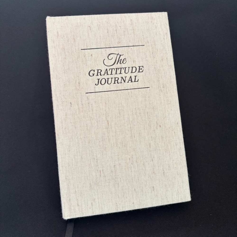Cream Hardback Gratitude Journal